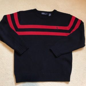 Polo By Ralph Lauren Knit Sweater w Stripes